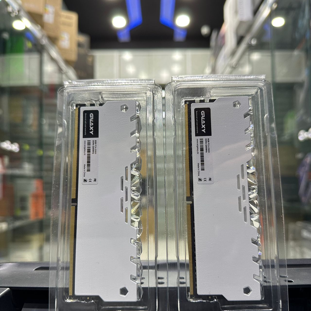 RAM DDR4 GALAXY 8GB 3200 MHZ RGB WHITE
